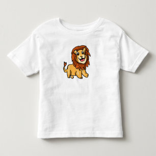 Pour Les Tous Petits T-shirt bébé lion de dessin animé mignon - A Safar