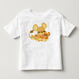 Pour Les Tous Petits T-shirt bébé Lion's Bath Bddler