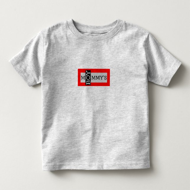 Pour Les Tous Petits T-shirt bébé maman's Boy Toddler (Devant)