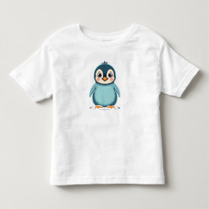 Pour Les Tous Petits T-shirt bébé mignonne Penguin Toddler