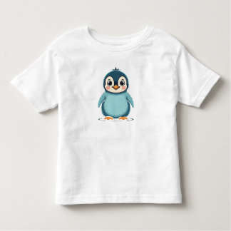 Pour Les Tous Petits T-shirt bébé mignonne Penguin Toddler