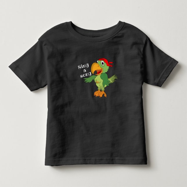 Pour Les Tous Petits T-shirt bébé perroquet (Devant)