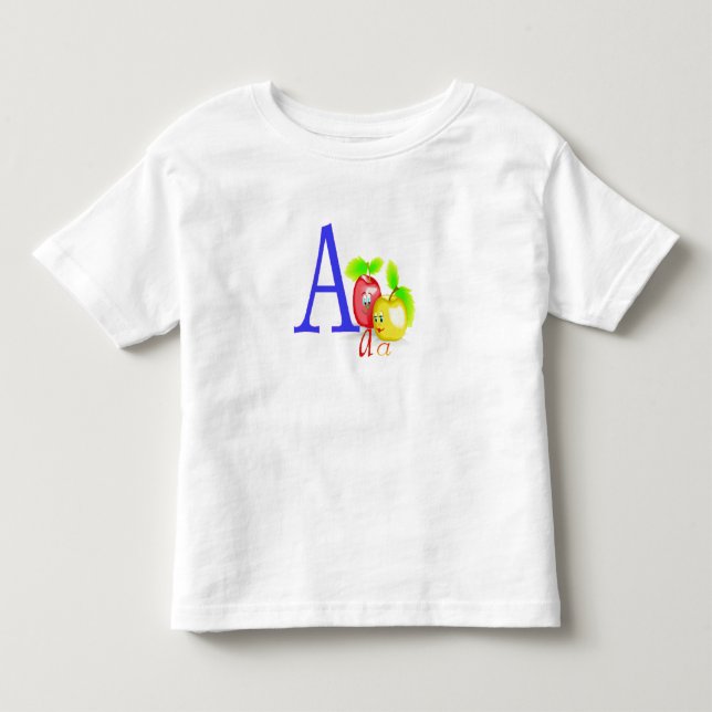 Pour Les Tous Petits T-shirt bébé pomme (Devant)