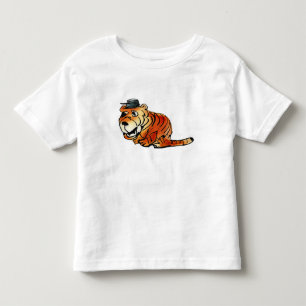 Pour Les Tous Petits T-shirt bébé Tigre de dessin animé drôle - Animal