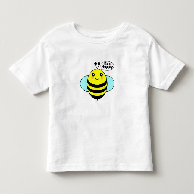 Pour Les Tous Petits T-shirt Bee Happy (Devant)