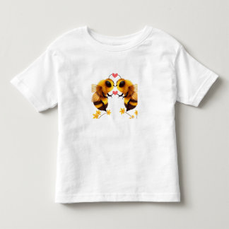 Pour Les Tous Petits T-shirt "BEES IN LOVE"-Toddler Fine Jersey