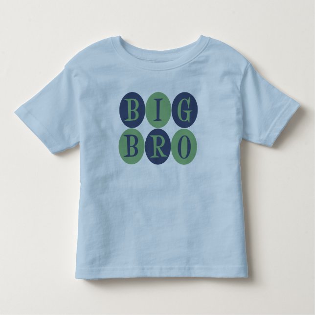 Pour Les Tous Petits T-shirt Big Bro (Devant)