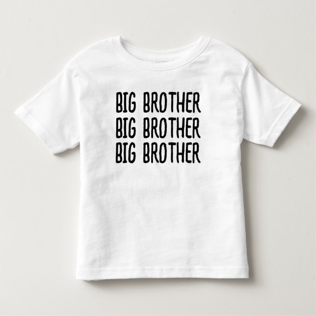 Pour Les Tous Petits T-shirt Big Brother Toddler (Devant)