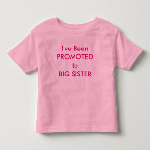 Pour Les Tous Petits T-shirt Big Sister Toddler