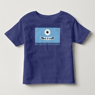 Pour Les Tous Petits T-shirt bleu d'enfant en bas âge de Dah de pièce
