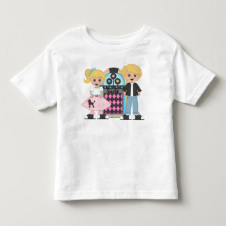 Pour Les Tous Petits T-shirt blond d'houblon de chaussette d'enfants