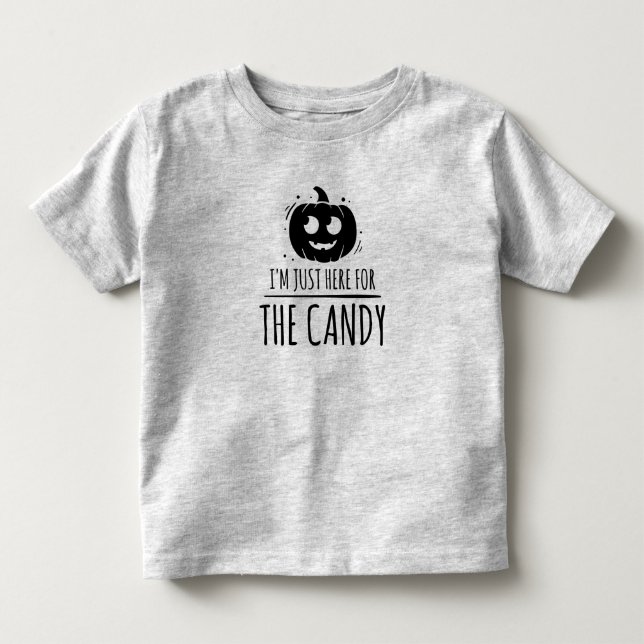 Pour Les Tous Petits T-shirt Candy Halloween (Devant)