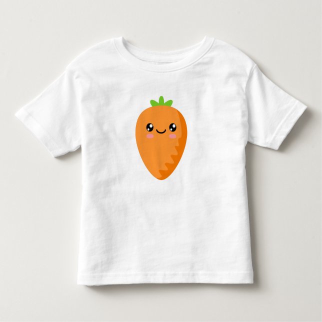Pour Les Tous Petits T-shirt Carrot Toddler (Devant)