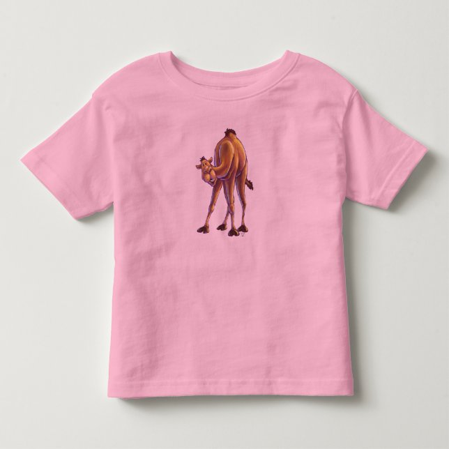 Pour Les Tous Petits T-shirt chameau (Devant)