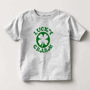 Pour Les Tous Petits T-shirt chanceux du charme de l'enfant, Irlandais,