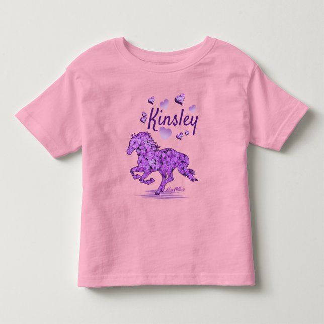 Pour Les Tous Petits T-shirt cheval (Devant)