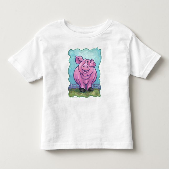 Pour Les Tous Petits T-shirt cochon (Devant)