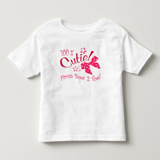 Pour Les Tous Petits T-shirt Cutie (Devant)