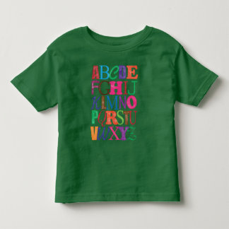 Pour Les Tous Petits T-shirt d'alphabet