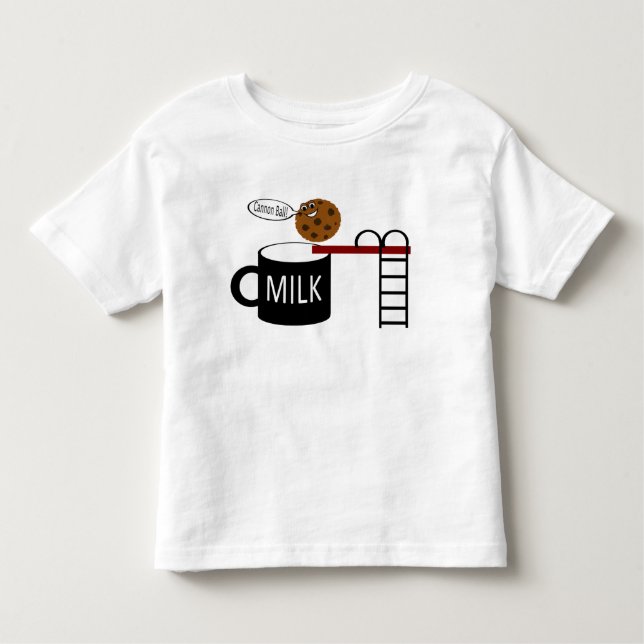 Pour Les Tous Petits T-shirt d'aventure de biscuit (Devant)