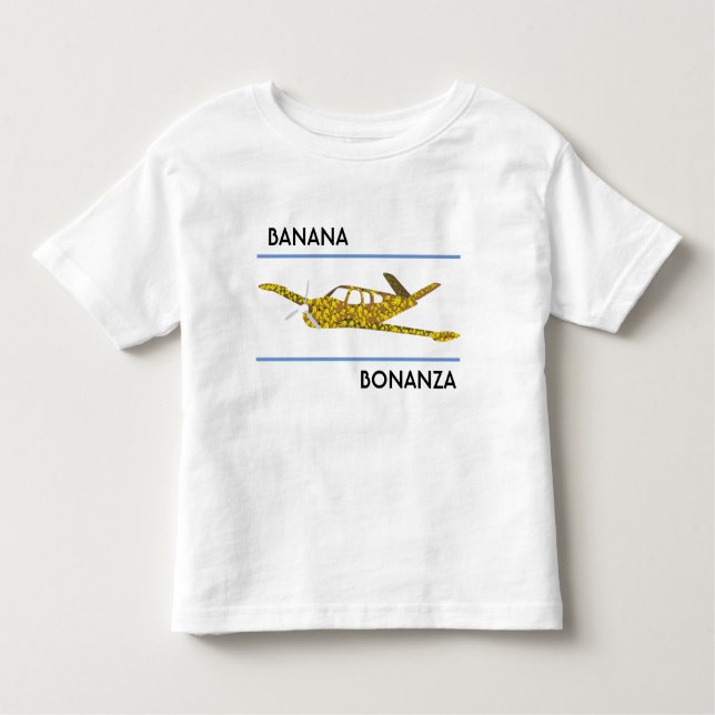 Pour Les Tous Petits T-shirt d'avion, filon de Beechcraft (Devant)