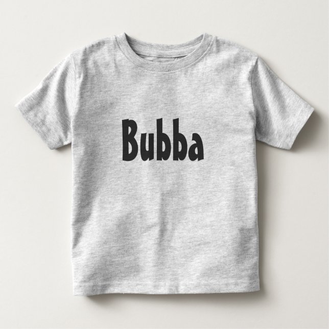 Pour Les Tous Petits T-shirt de "Bubba" (Devant)