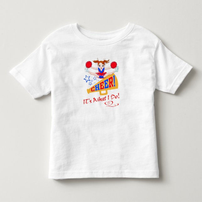 Pour Les Tous Petits T-shirt de cheer (Devant)
