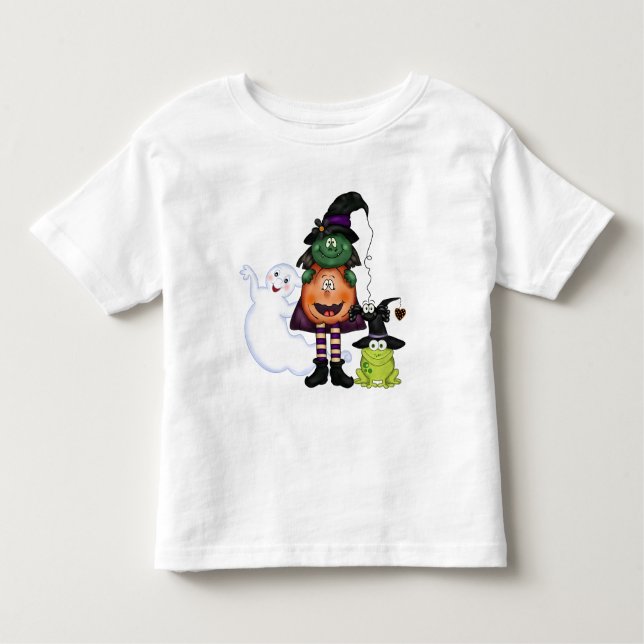 Pour Les Tous Petits T-shirt de copains de Halloween (Devant)