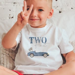 Pour Les Tous Petits T-shirt de fête d'anniversaire de voiture de cours