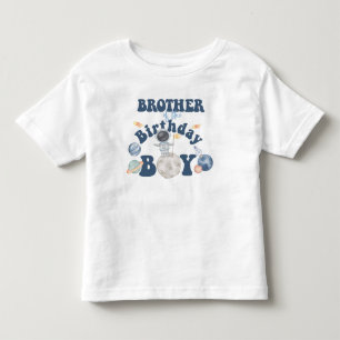 Pour Les Tous Petits T-shirt de frère d'anniversaire dans l'espace