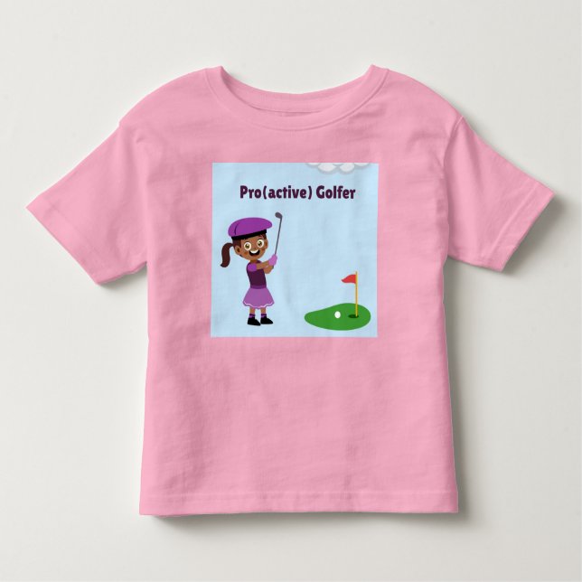 Pour Les Tous Petits T-shirt de golfeur Pro(actif)  (Devant)