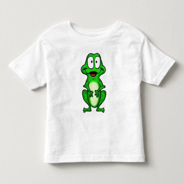 Pour Les Tous Petits T-shirt de grenouille (Devant)