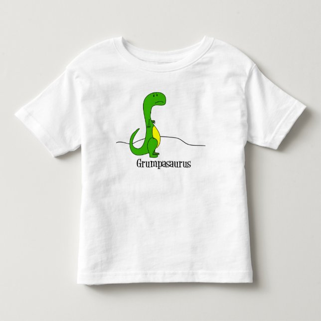 Pour Les Tous Petits T-shirt de Grumpasaurus (Devant)