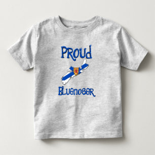 Pour Les Tous Petits T-shirt de Halifax en Nouvelle-Écosse Proud Blueno