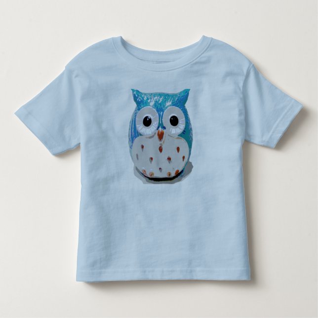 Pour Les Tous Petits T-shirt de hibou d'enfant (Devant)