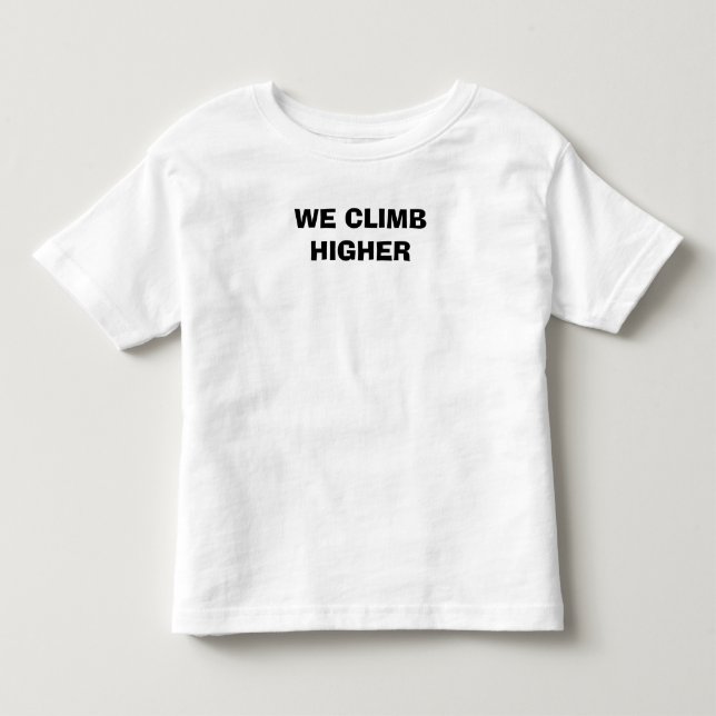 POUR LES TOUS PETITS T-SHIRT DE LA FILLE ESCALADE ROCK (Devant)