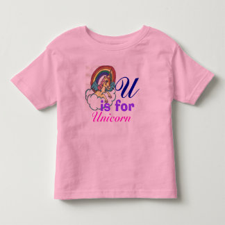 Pour Les Tous Petits T-Shirt de la licorne de la petite fille