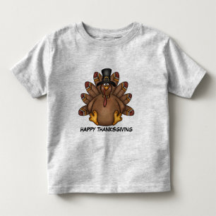 Pour Les Tous Petits T-shirt de la Turquie de thanksgiving