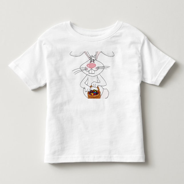 Pour Les Tous Petits T-shirt de lapin de Pâques (Devant)