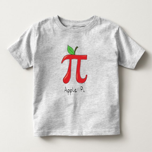Pour Les Tous Petits T-shirt de l'enfant en bas âge des maths pi (Devant)