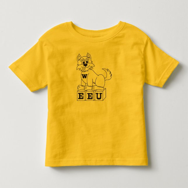 Pour Les Tous Petits T-shirt de l'enfant en bas âge EEU (Devant)