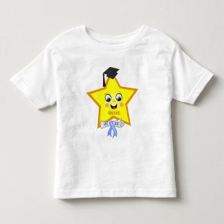 Pour Les Tous Petits T-shirt de l'étoile de graduation personnalisée du