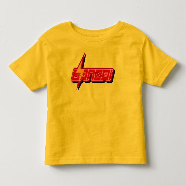 Pour Les Tous Petits T-shirt de logo de Banzai (Devant)