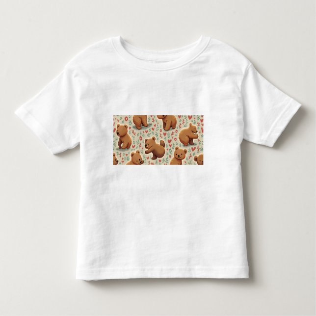 Pour Les Tous Petits T-shirt de l'ours (Devant)