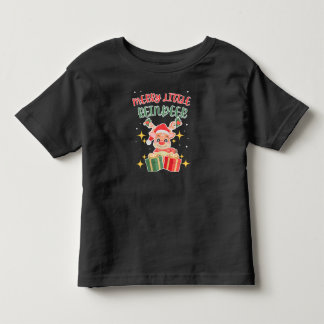 Pour Les Tous Petits T-shirt de Noël Renne Joyeux