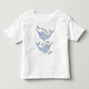 Pour Les Tous Petits T-shirt de raglan d'enfant en bas âge de licorne