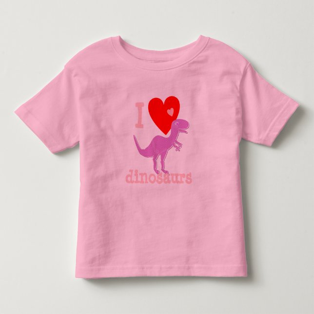 Pour Les Tous Petits T-shirt de T-Rex d'enfants (Devant)