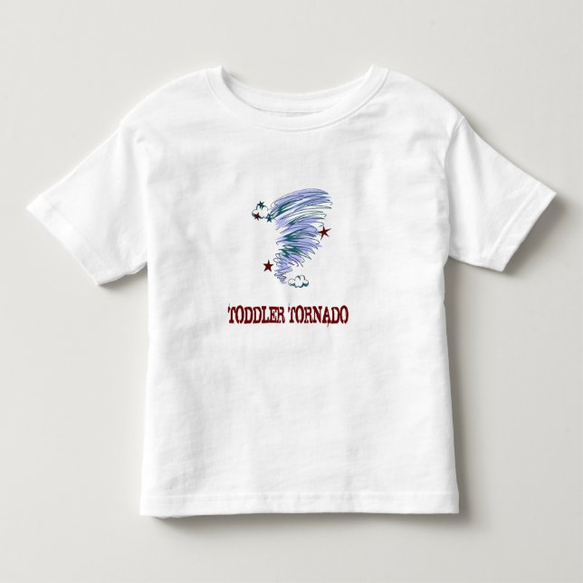 Pour Les Tous Petits T-shirt de TORNADE d'ENFANT EN BAS ÂGE (Devant)