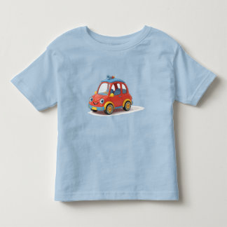 Pour Les Tous Petits T-shirt de voiture amusant