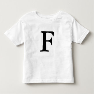Pour Les Tous Petits T-shirt décoré d'un monogramme initial de la